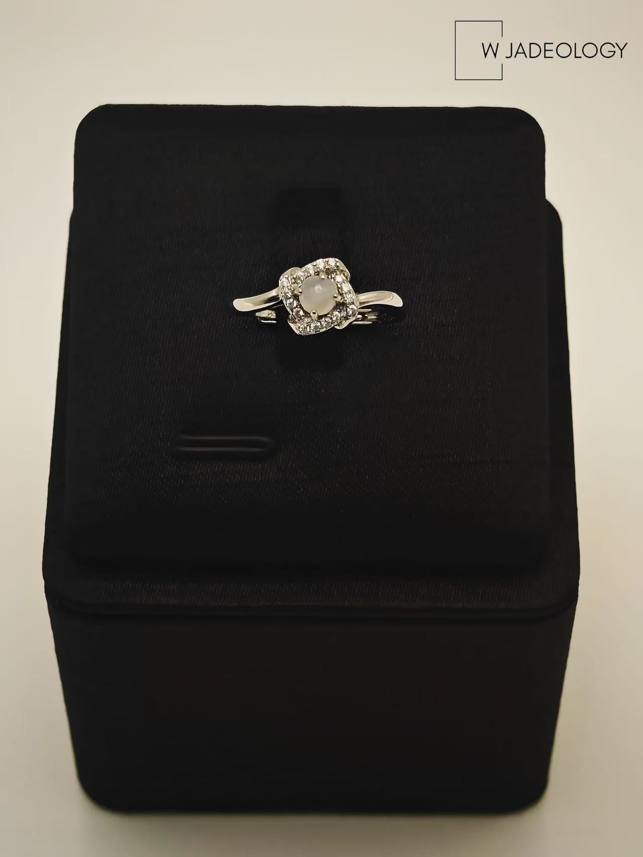 Jade Blossom Ring