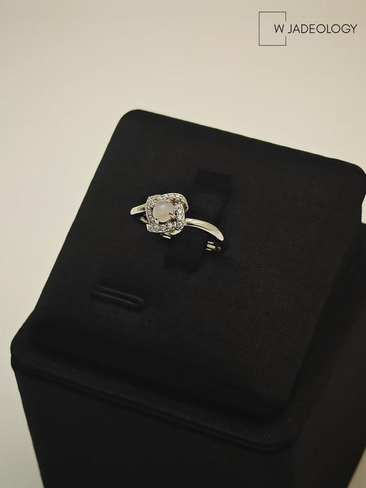 Jade Blossom Ring