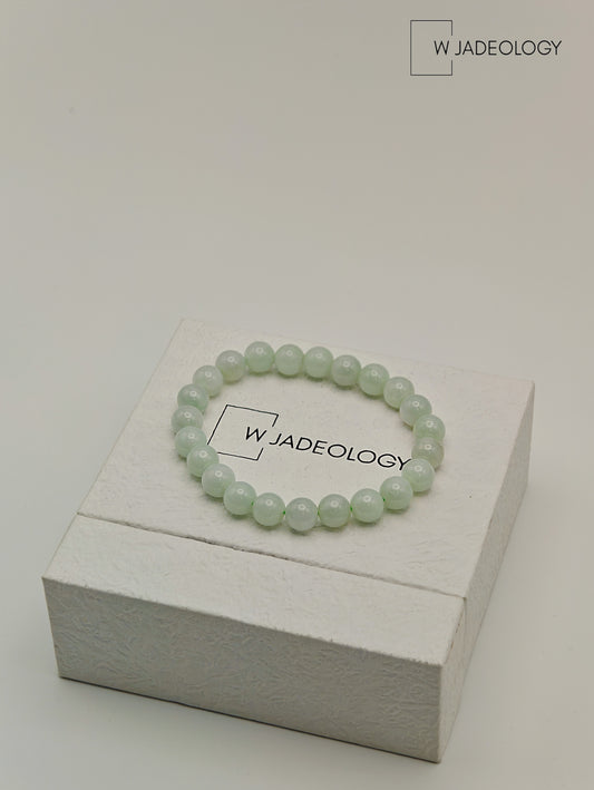 Natural Jade Beaded Bracelet