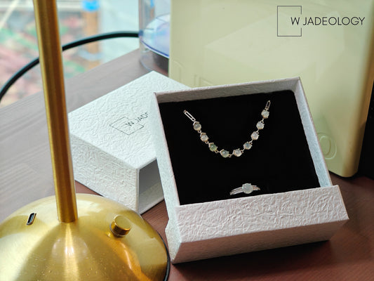 Jade Grace Set: Bracelet & Matching Ring